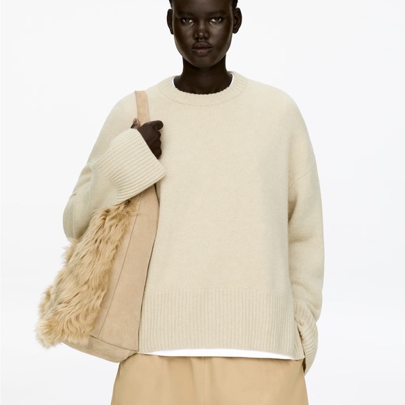 ARKET Relaxed Cashmere-Wool Jumper XS - Picture 1 of 6